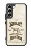 Samsung S22 Peaky Blinders Shelby Dry Gin Tasarımlı Glossy Telefon Kılıfı