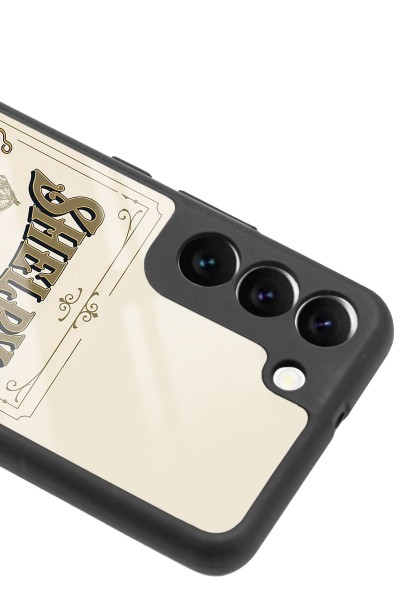 Samsung S22 Peaky Blinders Shelby Dry Gin Tasarımlı Glossy Telefon Kılıfı
