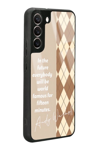 Samsung S22 Plus Andy Ekose Tasarımlı Glossy Telefon Kılıfı