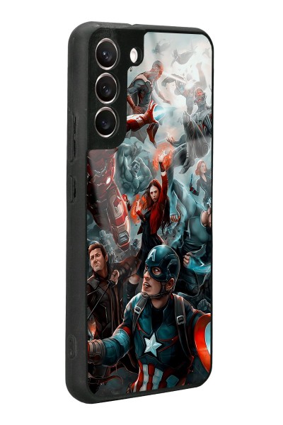 Samsung S22 Plus Avengers Ultron Tasarımlı Glossy Telefon Kılıfı