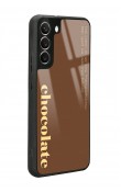 Samsung S22 Plus Choclate Tasarımlı Glossy Telefon Kılıfı