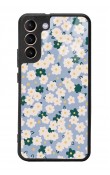 Samsung S22 Plus Daisy Pattern Tasarımlı Glossy Telefon Kılıfı