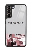 Samsung S22 Plus Doodle Friends Tasarımlı Glossy Telefon Kılıfı