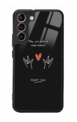 Samsung S22 Plus Fight On Tasarımlı Glossy Telefon Kılıfı