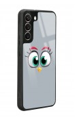 Samsung S22 Plus Grey Angry Birds Tasarımlı Glossy Telefon Kılıfı