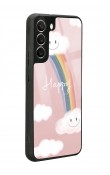 Samsung S22 Plus Happy Cloude Tasarımlı Glossy Telefon Kılıfı