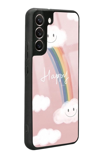 Samsung S22 Plus Happy Cloude Tasarımlı Glossy Telefon Kılıfı