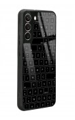Samsung S22 Plus Keyboard Tasarımlı Glossy Telefon Kılıfı