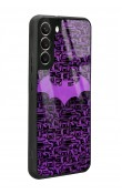 Samsung S22 Plus Lila Batman Tasarımlı Glossy Telefon Kılıfı