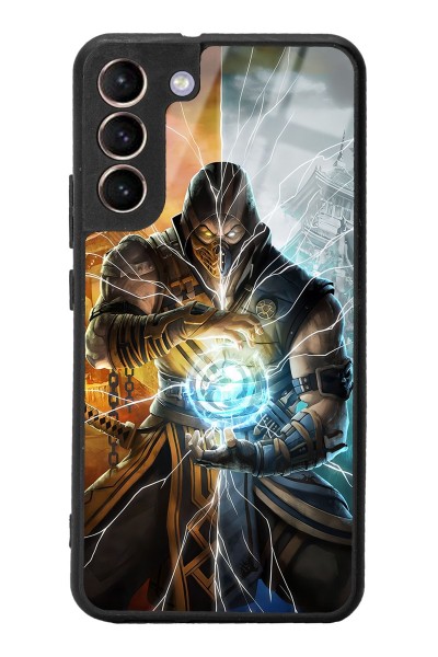Samsung S22 Plus Mortal Combat Tasarımlı Glossy Telefon Kılıfı
