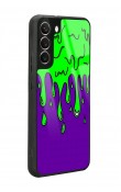 Samsung S22 Plus Neon Damla Tasarımlı Glossy Telefon Kılıfı Uyumlu
