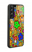 Samsung S22 Plus Neon Flowers Tasarımlı Glossy Telefon Kılıfı