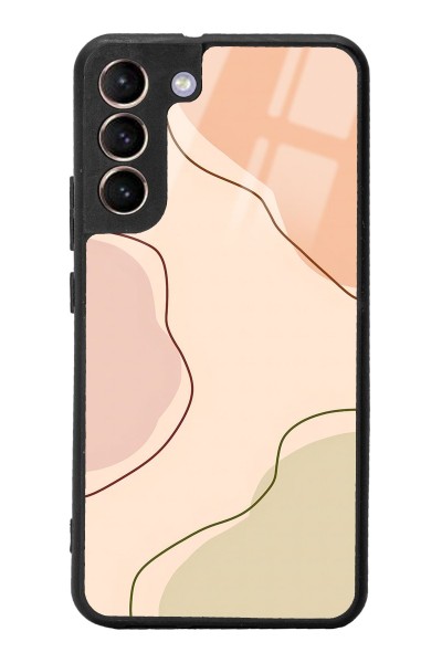 Samsung S22 Plus Nude Colors Tasarımlı Glossy Telefon Kılıfı