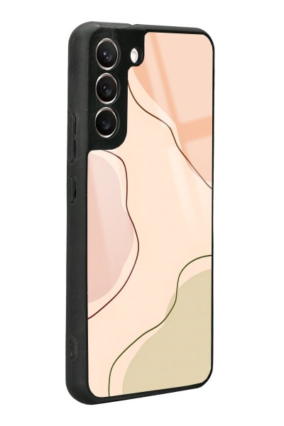 Samsung S22 Plus Nude Colors Tasarımlı Glossy Telefon Kılıfı