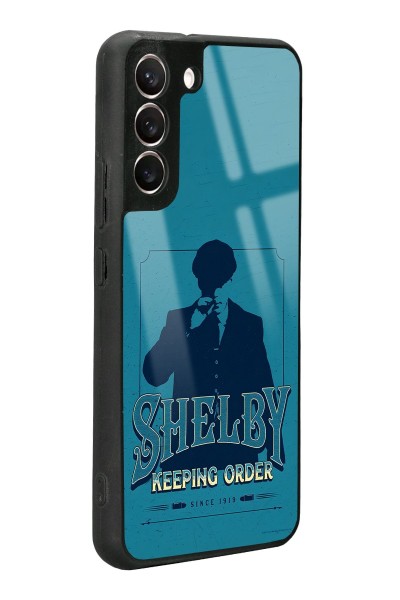 Samsung S22 Plus Peaky Blinders Shelby Tasarımlı Glossy Telefon Kılıfı