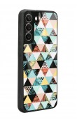 Samsung S22 Plus Retro Duvar kağıdı Tasarımlı Glossy Telefon Kılıfı