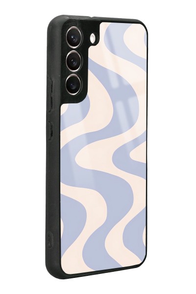 Samsung S22 Plus Wave Efect Tasarımlı Glossy Telefon Kılıfı
