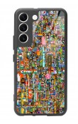 Samsung S22 R/place Hatıra Tasarımlı Glossy Telefon Kılıfı