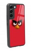Samsung S22 Red Angry Birds Tasarımlı Glossy Telefon Kılıfı