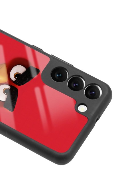 Samsung S22 Red Angry Birds Tasarımlı Glossy Telefon Kılıfı