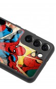 Samsung S22 Spider-man Örümcek Adam Tasarımlı Glossy Telefon Kılıfı