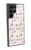 Samsung S22 Ultra Minik Sonbahar Tasarımlı Glossy Telefon Kılıfı