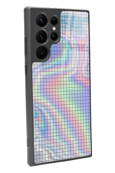 Samsung S22 Ultra Neon Dama Tasarımlı Glossy Telefon Kılıfı