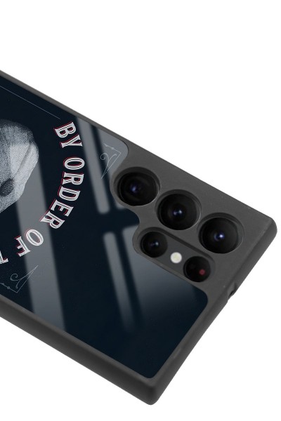Samsung S22 Ultra Peaky Blinders Cap Tasarımlı Glossy Telefon Kılıfı