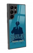 Samsung S22 Ultra Peaky Blinders Shelby Tasarımlı Glossy Telefon Kılıfı