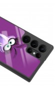 Samsung S22 Ultra Purple Angry Birds Tasarımlı Glossy Telefon Kılıfı