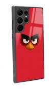 Samsung S22 Ultra Red Angry Birds Tasarımlı Glossy Telefon Kılıfı