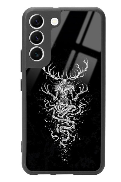 Samsung S22 Witcher 3 Deer Tasarımlı Glossy Telefon Kılıfı