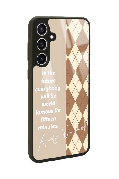Samsung S23 FE Andy Ekose Tasarımlı Glossy Telefon Kılıfı