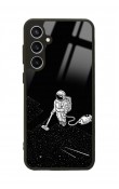 Samsung S23 FE Astronot Tatiana Tasarımlı Glossy Telefon Kılıfı