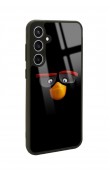Samsung S23 FE Black Angry Birds Tasarımlı Glossy Telefon Kılıfı