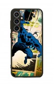 Samsung S23 FE Black Panther Kara Panter Tasarımlı Glossy Telefon Kılıfı