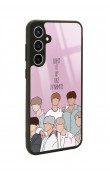 Samsung S23 FE BTS K-Pop Tasarımlı Glossy Telefon Kılıfı