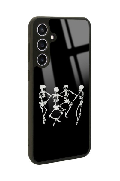 Samsung S23 FE Dancer Skeleton Tasarımlı Glossy Telefon Kılıfı