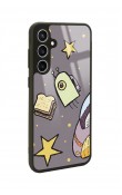 Samsung S23 FE Doodle Jump Tasarımlı Glossy Telefon Kılıfı