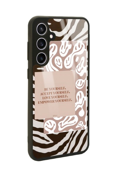 Samsung S23 FE Emoji Zebra Tasarımlı Glossy Telefon Kılıfı