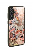 Samsung S23 FE Gumball Tasarımlı Glossy Telefon Kılıfı
