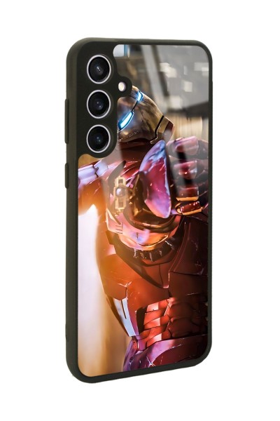 Samsung S23 FE İron Man Tasarımlı Glossy Telefon Kılıfı