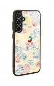 Samsung S23 FE Mickey Stamp Tasarımlı Glossy Telefon Kılıfı