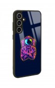 Samsung S23 FE Neon Astronot Tasarımlı Glossy Telefon Kılıfı