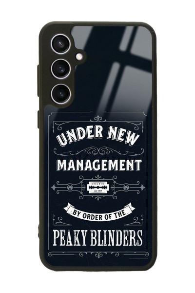 Samsung S23 FE Peaky Blinders Management Tasarımlı Glossy Telefon Kılıfı