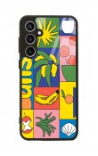 Samsung S23 FE Retro Collage Tasarımlı Glossy Telefon Kılıfı