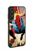 Samsung S23 FE Spider-Man Örümcek Adam Tasarımlı Glossy Telefon Kılıfı
