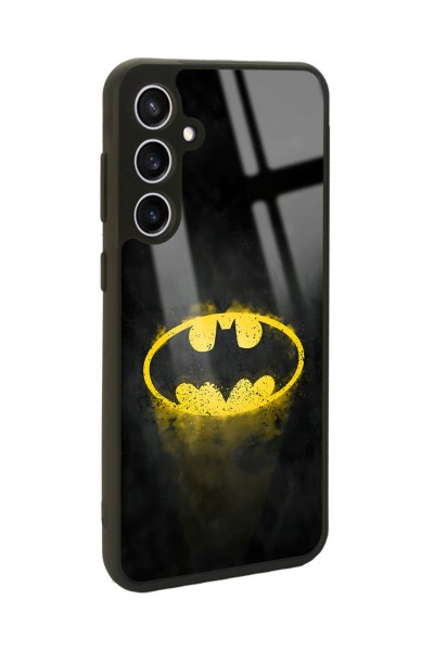 Samsung S23 FE Yellow Batman Tasarımlı Glossy Telefon Kılıfı