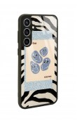 Samsung S23 FE Zebra Emoji Tasarımlı Glossy Telefon Kılıfı