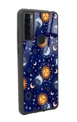 Tcl 20 Se Ay Güneş Pijama Tasarımlı Glossy Telefon Kılıfı